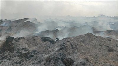 45 ساعة متواصلة وخسائر تخطت الـ 10 ملايين جنيه.. حريق بالإسماعيلية يلتهم الأخضر واليابس