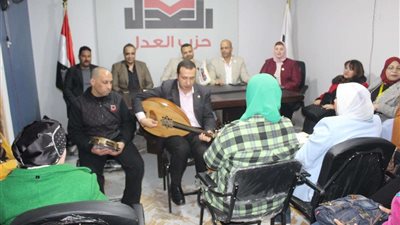 حزب العدل يحتفي بيوم المرأة ويكرم أبطال العاشر من رمضان بالإسكندرية