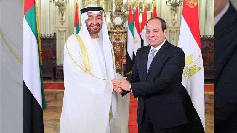 السيسي وبن زايد