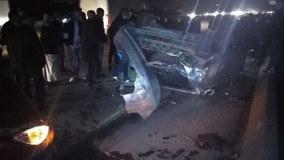 ننشر أسماء المصابين في حادث تصادم طريق أسوان الجديدة