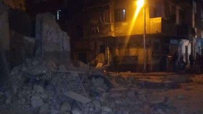 مصرع شخص إثر انهيار منزل فى ملوي