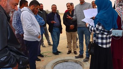 رئيس مياه أسيوط يتسلم إداريا محطات المرحلة الأولى للمبادرة الرئاسية حياة كريمة