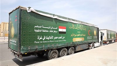 بتوجيهات شيخ الأزهر.. بيت الزكاة والصدقات المصري يطلق القافلة السادسة لإغاثة غزة