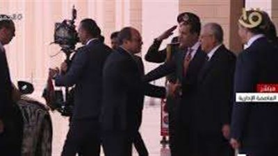 الرئيس السيسي يصل مقر مجلس النواب لأداء اليمين الدستورية لفترة رئاسية جديدة