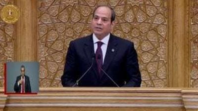 ننشر نص كلمة الرئيس السيسى أمام مجلس النواب بالعاصمة الجديدة