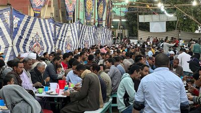 تقدم 2000 وجبه..أكبر مائدة إفطار بأسيوط خلال شهر رمضان
