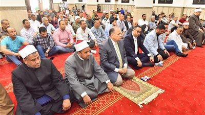 محافظ أسيوط يفتتح مسجد العارف بالله بمدينة أسيوط الجديدة