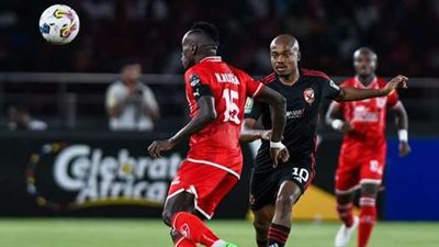 انتهاء الشوط الأول بالتعادل السلبي بين الأهلي وسيمبا في إياب ربع دوري أبطال إفريقيا