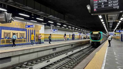 مواعيد عمل مترو الأنفاق والقطار الكهربائي الخفيف في عيد الفطر