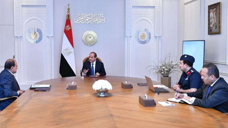 اجتماع الرئيس السيسي