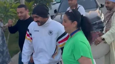 إفطار جماعي لفريق عمل مسلسل 