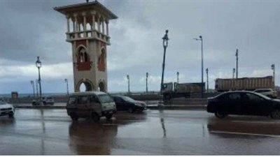 الأرصاد: سقوط أمطار متفاوتة الشدة بمناطق متفرقة في القاهرة