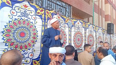 بالصور.. آلاف المواطنين يؤدون صلاة العيد بالمنوفية
