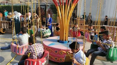 رحلة ترفيهية للأطفال الفلسطينيين المتواجدين بمستشفيات منوف للاحتفال بعيد الفطر المبارك ( صور )