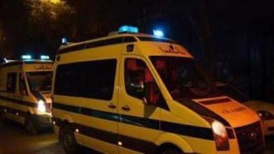 إصابة 5 أشخاص إثر انقلاب »ميكروباص» بالصف