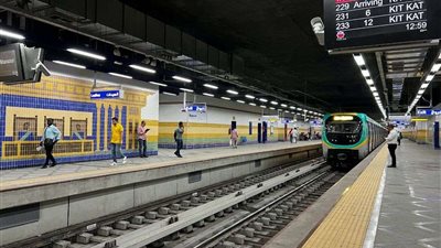 المترو يحدد ساعات العمل اليومية الجديدة لـ 3 خطوط