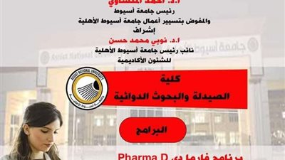 بالانفوجراف .. تعرف على البرامج الدراسية المتاحة أمام الطلاب بجامعة أسيوط الأهلية