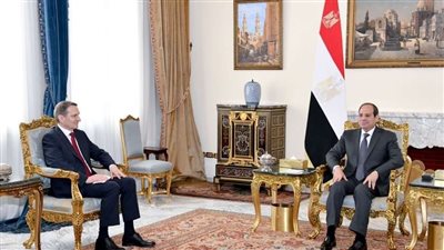 السيسي يناقش مع رئيس جهاز الاستخبارات الروسية تطورات الأوضاع الإقليمية