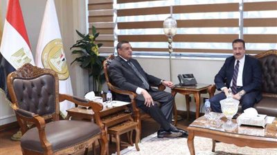 وزير التنمية المحلية يستقبل محافظ المنوفية لمتابعة عدد من الملفات المهمة