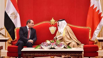 عاجل| انعقاد مؤتمر صحفي للرئيس السيسي وعاهل البحرين بقصر الاتحادية