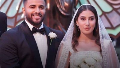 الصور الأولى من حفل زفاف نجل محمد فؤاد