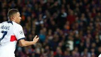 برشلونة ضد باريس سان جيرمان.. مبابى يزيد أوجاع البارسا بهدف ثالث من ركلة جزاء