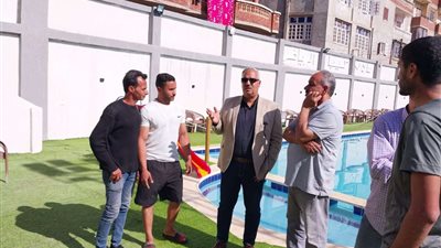 وكيل رياضة القليوبية يتابع أعمال bot بتكلفة 6 مليون جنية بمراكز شبين وطوخ