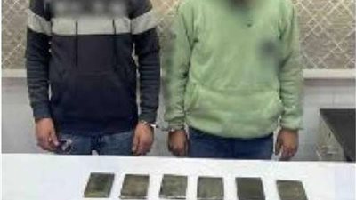 القبض على شخصين حاولا تهريب مخدرات بـ 2 مليون جنيه إلى أسيوط