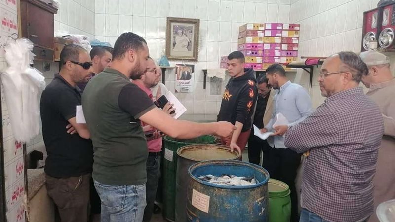 ضبط 1250 كجم سردين
