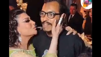 أول رد من بدرية طلبة على حضور شاب واقعة 