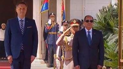 بعد قليل.. مؤتمرًا صحفيا للرئيس السيسي ونظيره البوسني