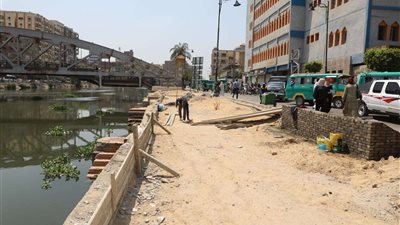 محافظ المنوفية يتفقد أعمال الرصف والتطوير بشبين الكوم ( صور )