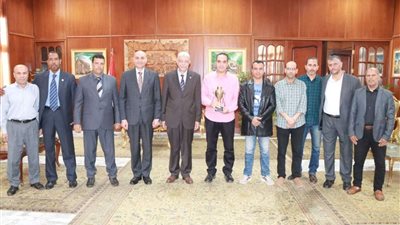 البطل الدائم.. فريق جامعة المنوفية لتنس الطاولة يفوز بكأس دوري المصالح الحكومية