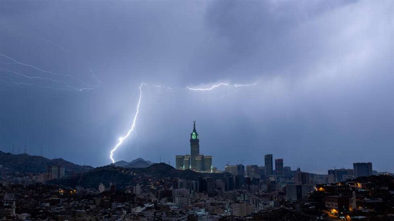 الطقس السيئ في السعودية