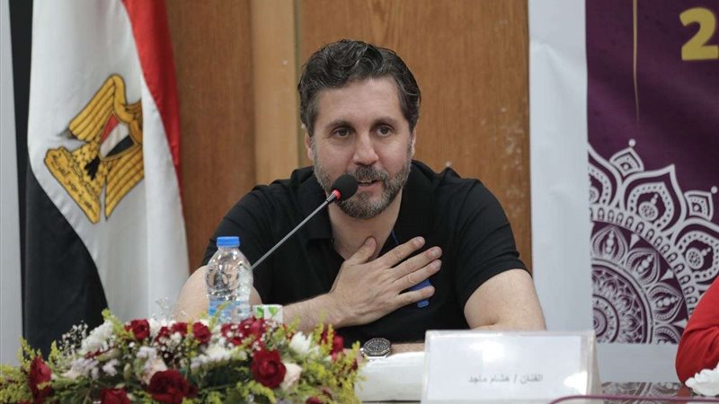 تكريم هشام ماجد بجامعة