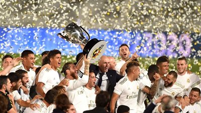 ريال مدريد  بطلاً للدوري الإسباني للمرة 36 في تاريخه