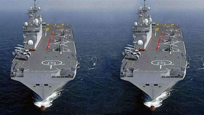 القوات البحرية المصرية تشارك في التدريب المشترك 