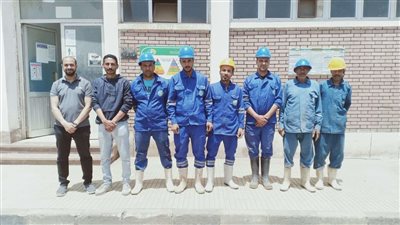 مياه المنوفية تنفذ خطة توعية للعاملين بمحطات المعالجة بأهمية إجراءات السلامة