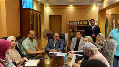 صحة أسيوط تناقش مشروع تفعيل الملف الإلكتروني للمريض