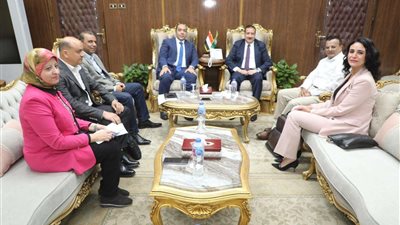 وفد سيرلانكي يزور محافظة المنوفية لبحث إقامة مشروعات استثمارية