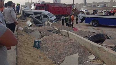 بعد سقوط 14 قتيلًا ومصابًا.. ضبط السائق المتسبب في حادث دائري المعادي