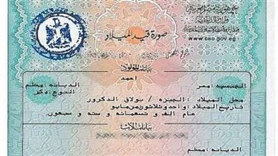 في خطوات بسيطة.. كيفية استخراج شهادة ميلاد إلكترونيًا
