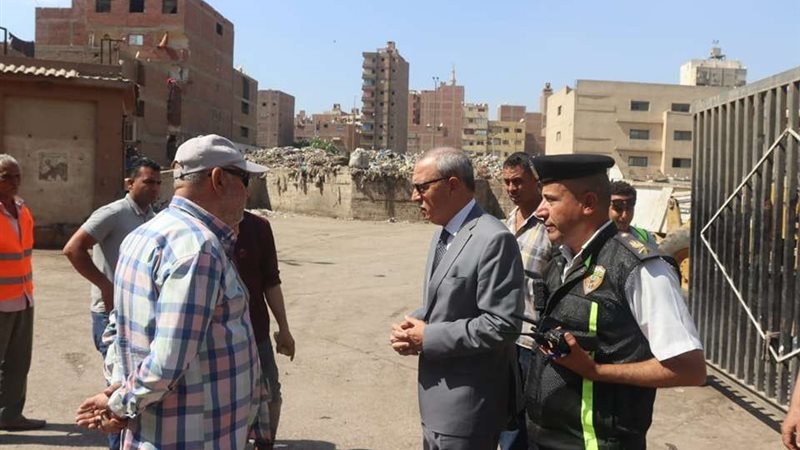 محافظ القليوبية يتفقد