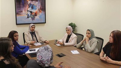 مصر أكتوبر يبحث سبل التعاون مع وزارة التضامن لدعم وتمكين المرأة