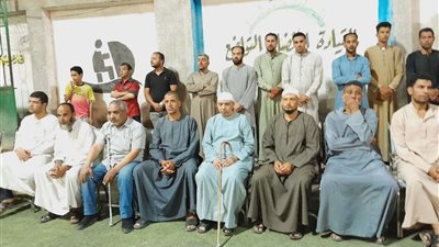 عزاء مجمع بالمنوفية لضحايا معدية أبو غالب (صور)