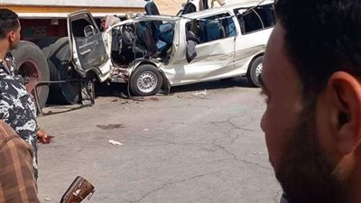 مصرع وإصابة 14 شخصا في حادث مروع على طريق شبرا بنها الحر