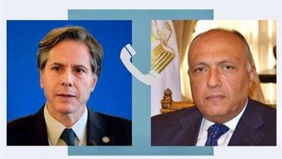 وزير الخارجية يؤكد لنظيره الأمريكي دعم كل جهد يستهدف إنهاء الحرب ضد غزة