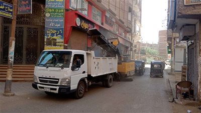 رفع ما يقرب من 45 ألف طن قمامة ونواتج هدم خلال شهر بالمنوفية