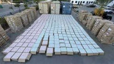 ضبط 2.5 مليون قرص مخدر..تفاصيل إحباط عملية تهريب للمواد المخدرة تقدر بـ 125 مليون جنيه