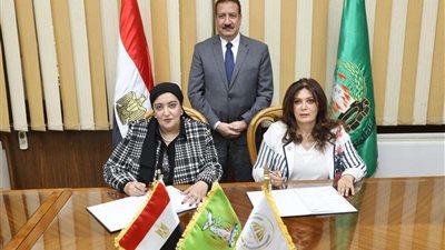 توقيع بروتوكول تعاون بين جامعة السادات ومديرية الشؤون الصحية بالمنوفية